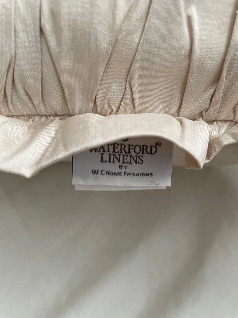 Waterford Silk pillow & down filled. EUC